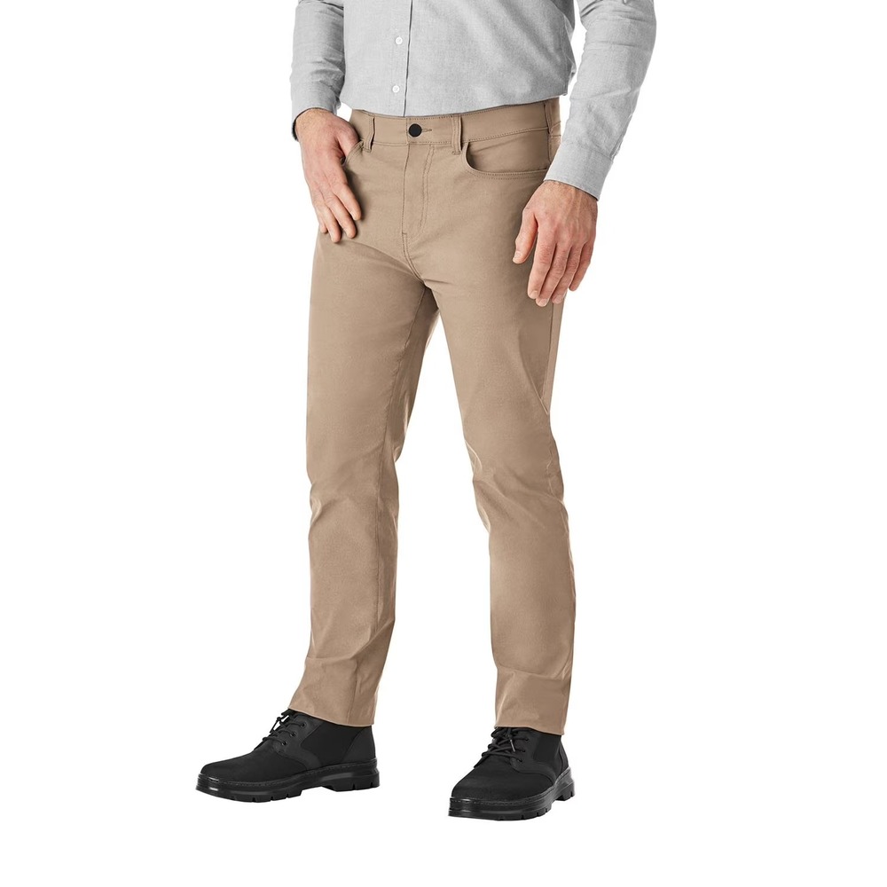 NWT Member's Mark Men's Denali Travel Performance Pant Size 38 x 32 Tan